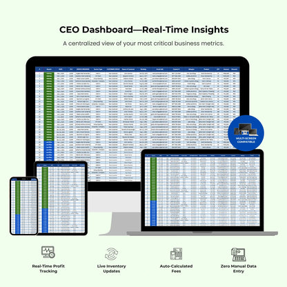 CEO Dashboard : See the Full Picture of Your Business — In One Dashboard