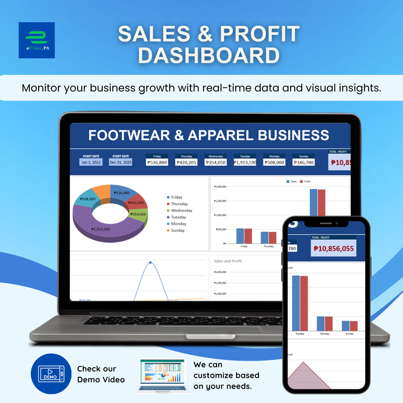 eFiles Smart Retail Command Center — For Footwear, Apparel & Any Retail Business