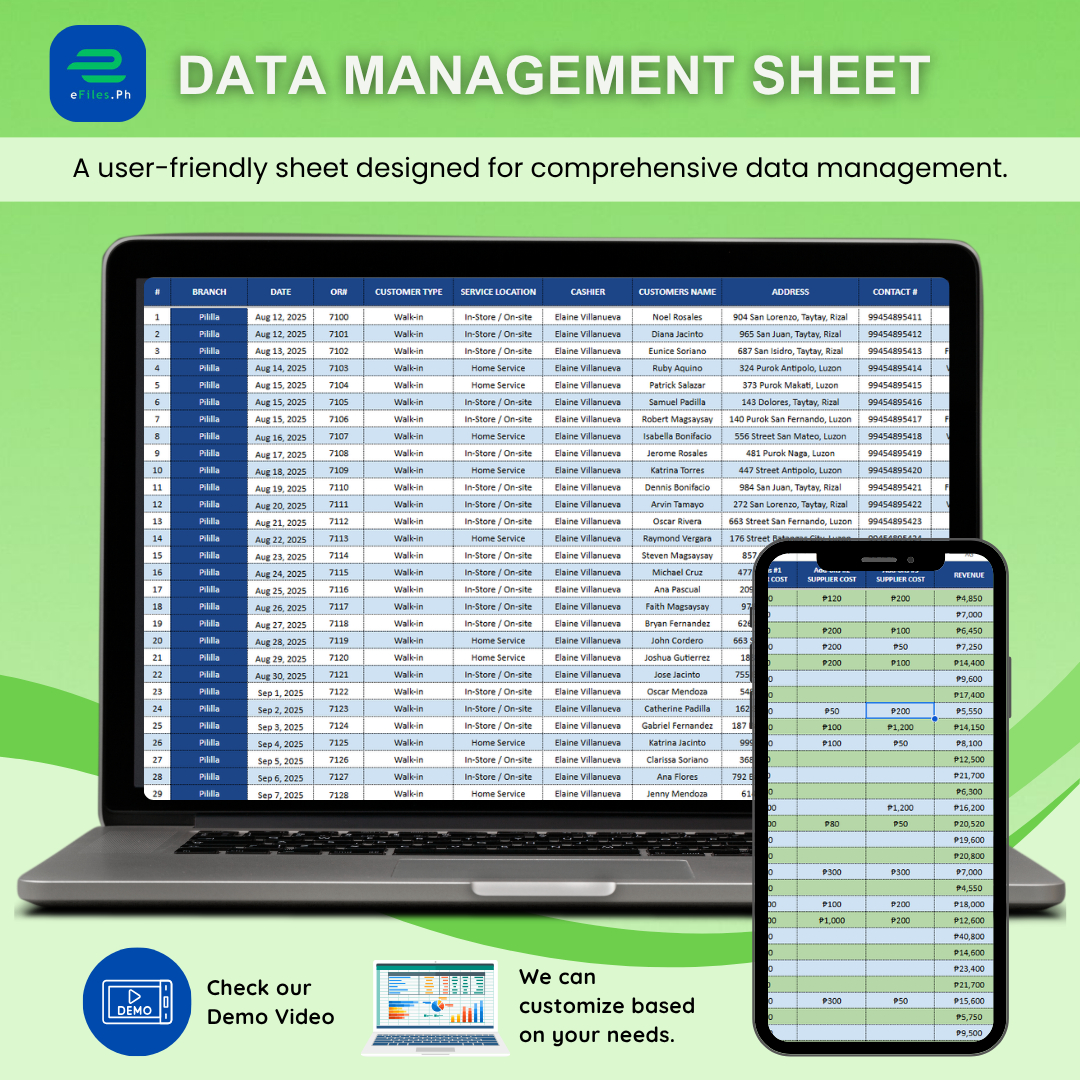 eFiles MarketPro: Market Seller Inventory & Sales Tracker